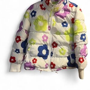 Wild Fable Colorful Floral Women's Puffer Jacket